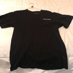 Diamond medium t shirt with dots